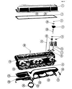 6-ЦИЛИНДРОВЫЙ ДВИГАТЕЛЬ Chevrolet Corvette 1955-1968 V8 ENGINE PART II