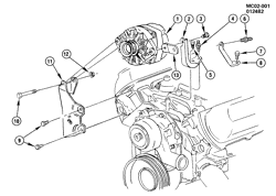 LÂMPADAS-ELÉTRICAS-IGNIÇÃO-GERADOR-MOTOR DE ARRANQUE Cadillac Fleetwood Brougham (FWD) 1985-1985 C TWILIGHT SENTINEL & GUIDEMATIC PARTS-V6 4.3L (DIESEL)(4.3T)(LT7)