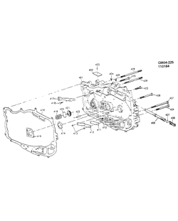 FREINS Buick Century 1982-1988 A AUTOMATIC TRANSMISSION (MD9) THM125C CASE COVER PARTS