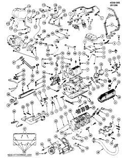 8-ЦИЛИНДРОВЫЙ ДВИГАТЕЛЬ Buick Regal 1986-1987 G ENGINE ASM-3.8L V6 PART 2 (LC2/3.8-7) TURBOCHARGED