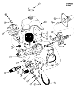 AUTOMATIC TRANSMISSION Pontiac 6000 1987-1990 A BRAKE MASTER CYLINDER-ANTILOCK (TEVES)(JL9)