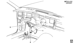 DÉMARREUR - ALTERNATEUR - ALLUMAGE - ÉLECTRIQUE - LAMPES Chevrolet Camaro 1992-1992 F ALARM SYSTEM/ANTI THEFT