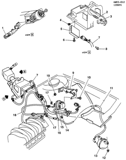 FUEL SYSTEM-EXHAUST-EMISSION SYSTEM Buick Regal 1992-1993 W CRUISE CONTROL (L27/3.8L)