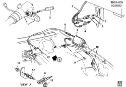 FUEL SYSTEM-EXHAUST-EMISSION SYSTEM Chevrolet Caprice 1991-1993 B CRUISE CONTROL (K34)