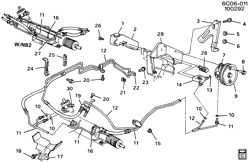 FRONT SUSPENSION-STEERING Cadillac Fleetwood D