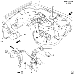 FUEL SYSTEM-EXHAUST-EMISSION SYSTEM Buick Century 1992-1992 A CRUISE CONTROL-V6 (LG7/3.3N)(K34)