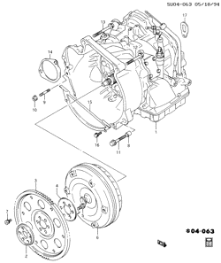AUTOMATIC TRANSMISSION Chevrolet Metro 1995-2001 M AUTOMATIC TRANSMISSION AND TORQUE CONVERTER