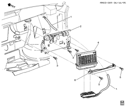 FUEL SYSTEM-EXHAUST-EMISSION SYSTEM Pontiac Grand Am 1996-1997 N P.C.M. MODULE & WIRING HARNESS-V6-3.1L (L82/3.1M)