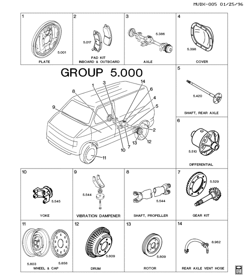 ТОРМОЗАЗАДНИЙ МОСТКАРДАННЫЙ ВАЛКОЛЕСА LTTRUCKGMC safari SAFARI AWD