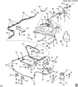 FUEL SYSTEM-EXHAUST-EMISSION SYSTEM Cadillac Funeral Coach 1991-1993 C FUEL SUPPLY SYSTEM-V8 (L26/4.9B)