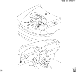FUEL SYSTEM-EXHAUST-EMISSION SYSTEM Chevrolet Prizm 1998-2002 S FUEL INJECTION SYSTEM PART 2 (1.8-8)(LV6)