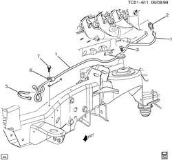 LUBRIFICAÇÃO - ARREFECIMENTO - GRADE DO RADIADOR Hummer H2 SUV - 06 Bodystyle 2003-2007 N2 ENGINE BLOCK HEATER (DNR,K05)