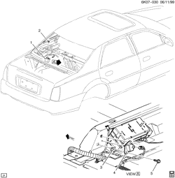 FRAMES-SPRINGS-SHOCKS-BUMPERS Cadillac Hearse/Limousine 2000-2005 KD,KE SUSPENSION CONTROLS/ELECTRONIC (JL4)