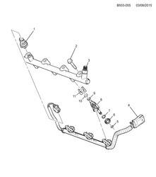 ТОПЛИВО-ВЫХЛОП-КАРБЮРАЦИЯ Chevrolet Trailblazer (RYG) 2015-2016 2L,2S43-06 FUEL INJECTION SYSTEM (LFX)