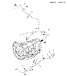 AUXILIARY TRANSMISSION Chevrolet Colorado (Thailand) Crew CAB /2WD /4WD 2012-2017 2L,2S03-06-43-53 AUTOMATIC TRANSMISSION (MM1)
