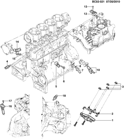 MOTOR DE ARRANQUE - GENERADOR - IGNICIÓN - ELÉCTRICO - FAROS Chevrolet Utility RHD (South Africa) 2012-2017 CF,CG,CH80 MÓDULO ECM Y SENSORES(LQ5,LJ1,RHD)