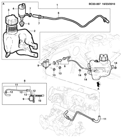 FUEL SYSTEM - EXHAUST - EMISSION SYSTEM Chevrolet Agile 2011-2017 CG,CH,CI48 FUEL INJECTION SYSTEM COLD START