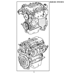 MOTOR 4 CILINDROS Chevrolet Spin (Indonesia) 2014-2015 JK,JP75 ENGINE ASM & PARTIAL ENGINE (LDC)