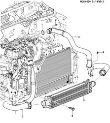 FUEL-EXHAUST-CARBURETION Chevrolet Spin (Indonesia) 2014-2015 JK,JP75 TURBOCHARGER INTERCOOLER SYSTEM (LDV)
