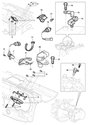 CHASSIS WIRING-LAMPS Chevrolet Celta 2001-2010 R08-48-69 MODULE & SENSORS