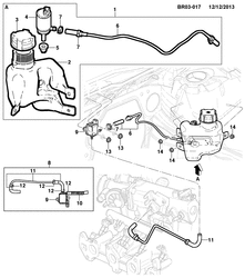 FUEL-EXHAUST-CARBURETION Chevrolet Prisma 2011-2012 R FUEL INJECTION SYSTEM COLD START