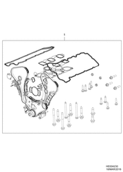 8-CYLINDER ENGINE Chevrolet Caprice/Lumina LHD 2007-2009 E ENGINE ASM-V6 TIMING CHAIN KITS(LY7)