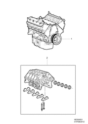6-CYLINDER ENGINE Chevrolet Lumina RHD 2010-2013 EP69-80 ENGINE ASM-V8 (L76,L77,L98)