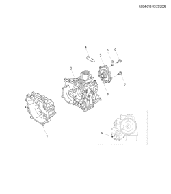 АВТОМАТИЧЕСКАЯ КОРОБКА ПЕРЕДАЧ Chevrolet Spark - Europe 2011-2015 CP,CQ48 AUTOMATIC TRANSMISSION (MFL) JF405E TRANS AXLE RELATED PARTS