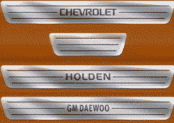 ACCESSORIES Chevrolet Cruze Notchback - LAAM 2010-2017 PS,PT,PU69 ACCESSORY PKG DOOR SILL PLATE