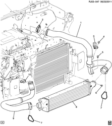 FUEL-EXHAUST-CARBURETION Chevrolet Aveo/Sonic - LAAM 2014-2016 JC48 TURBOCHARGER INTERCOOLER SYSTEM (LUJ/1.4-8)