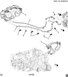 ТОПЛИВО-ВЫХЛОП-КАРБЮРАЦИЯ Chevrolet Tracker/Trax - Europe 2015-2015 JG,JH76 FUEL SUPPLY SYSTEM (LVL/1.6C)