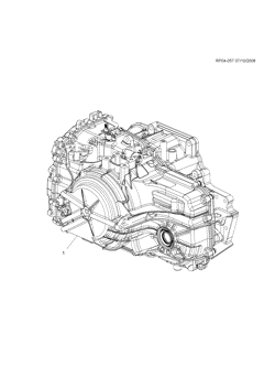 TRANSMISSÃO MANUAL 5 MARCHAS Chevrolet Cruze Hatchback - LAAM 2012-2017 PS,PT,PU68 AUTOMATIC TRANSMISSION ASSEMBLY (MH7,MH8,MH9)