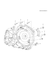TRANSMISSION - FREINS Chevrolet Optra 2014-2017 G TRANSAXLE TO ENGINE/AUTOMATIC TRANSMISSION (MH9,L2B)