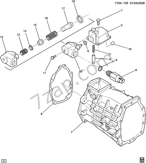 20092013 Y 6SPEED MANUAL TRANSMISSION PART 7 REVERSE LOCKOUT(MH3,MM6