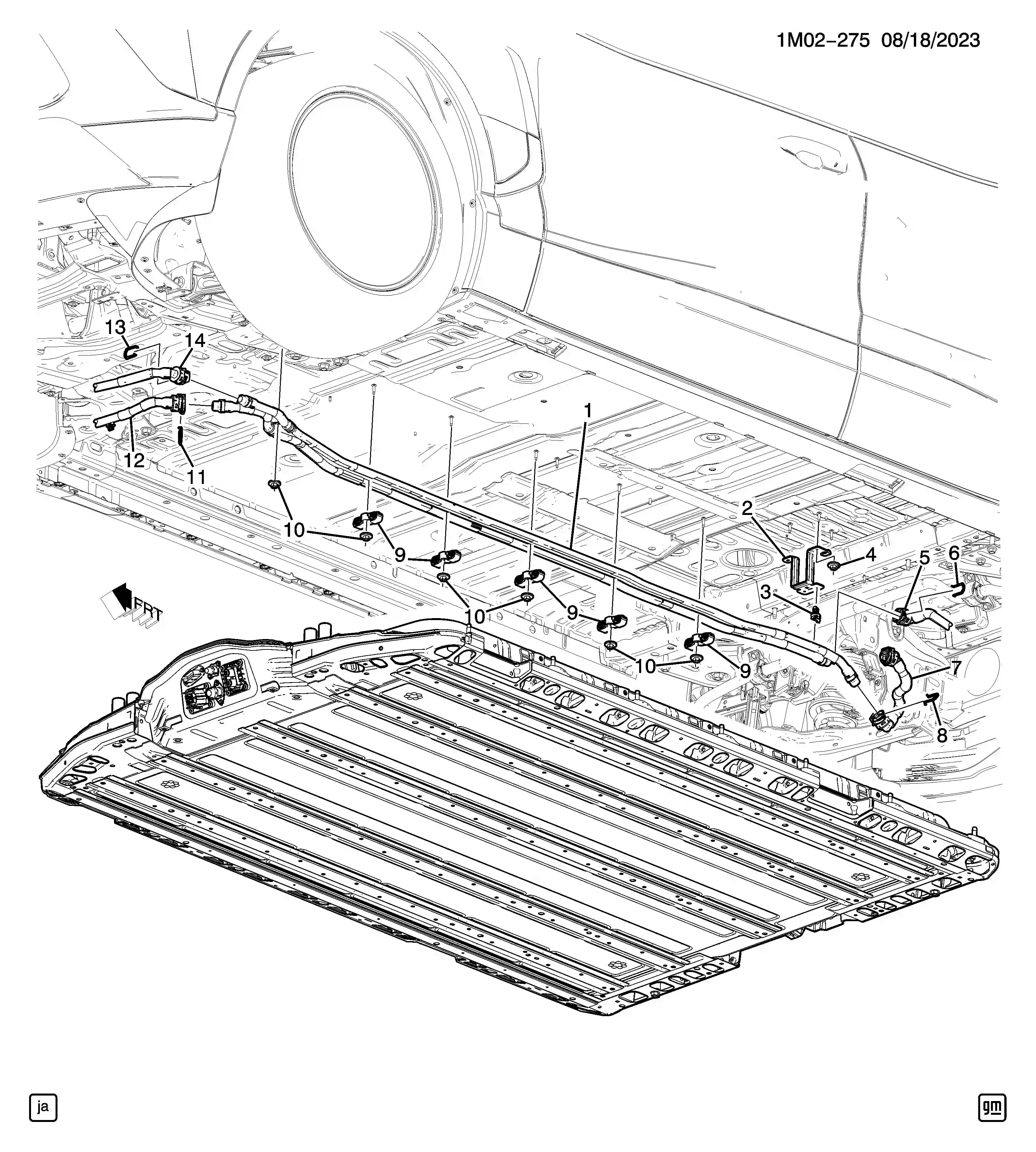 Chevrolet Blazer EV Electric vehicle coolant system/intermediate parts ...