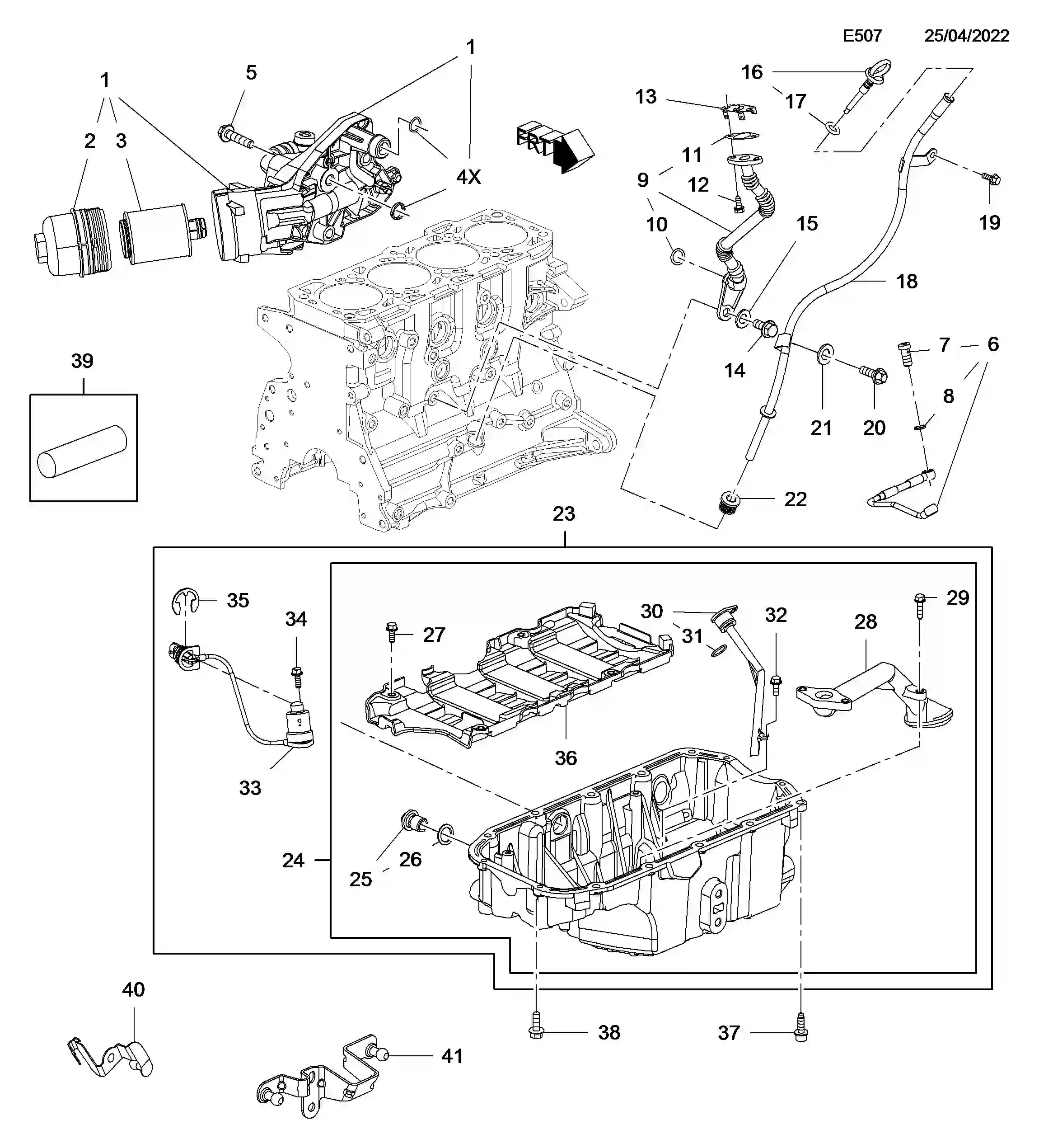 opel-insignia-a-oil-pan-and-fittings-a20dt-lbr-a20dtc-lcd-a20dte