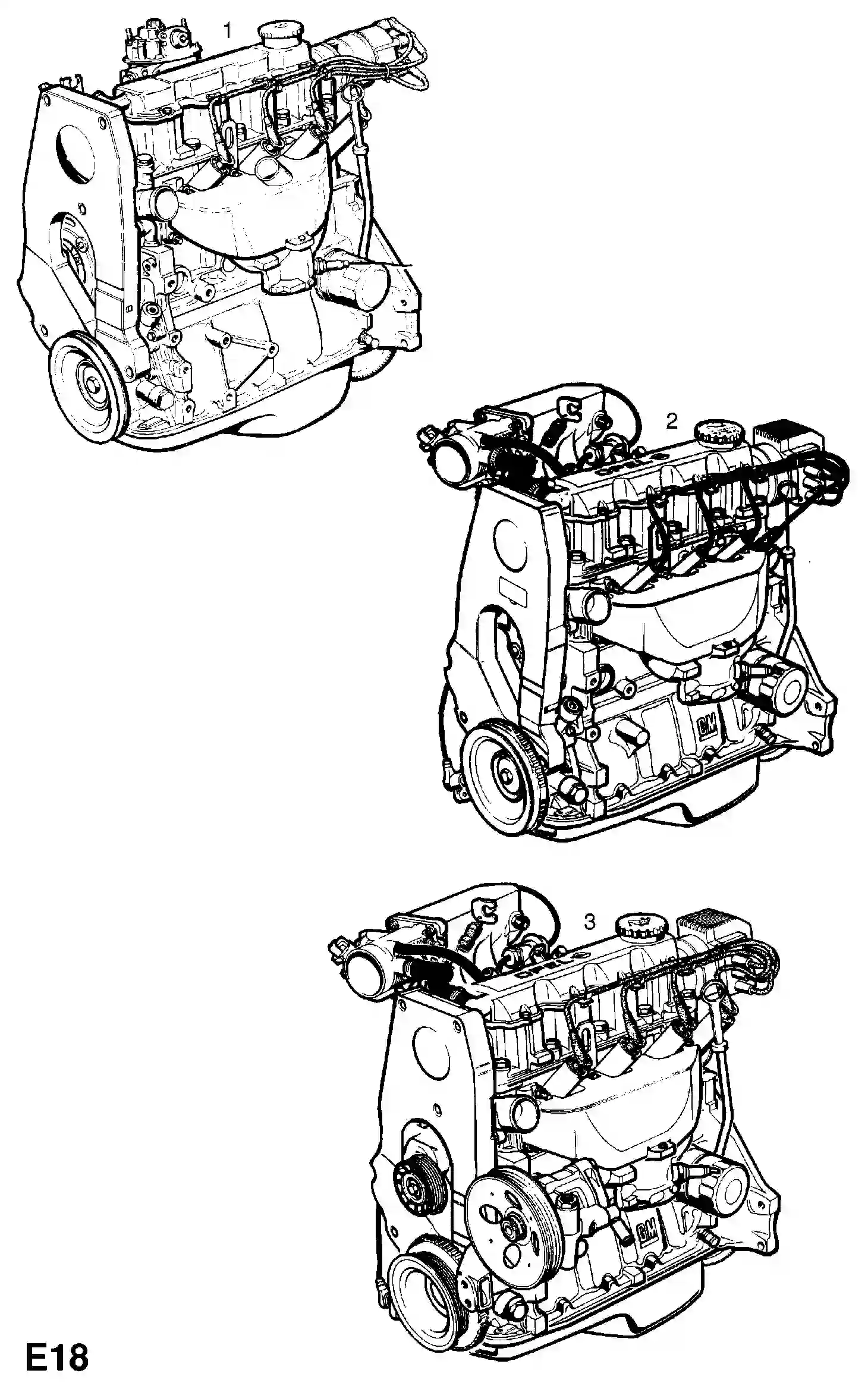 Buy Opel Corsa B + Tigra A Engine assembly / c14se[l48] with manual ...