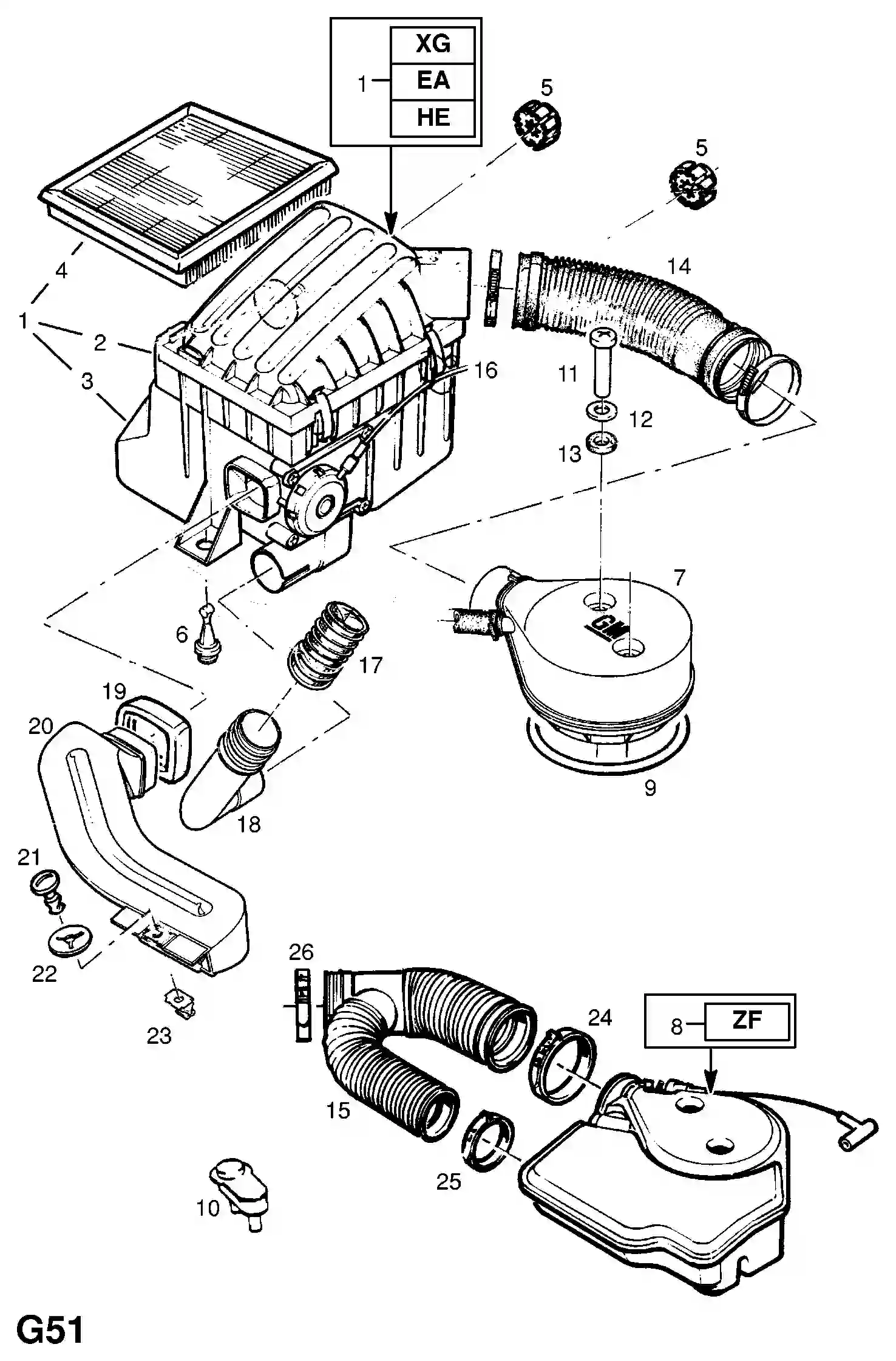 Vaschetta Acqua Radiatore Adattabile A Opel Corsa, Combo E Tigra – Rif