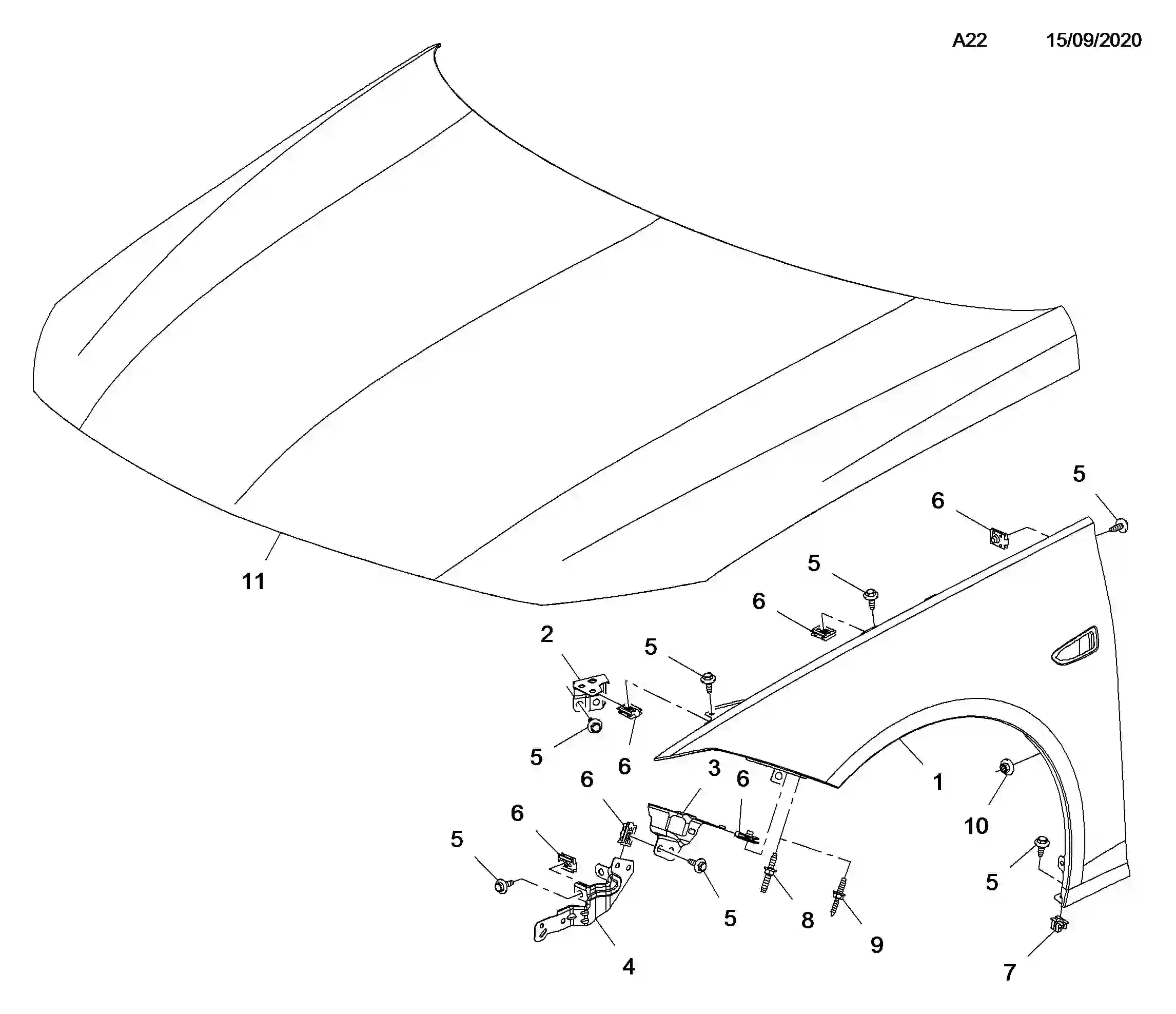 Buy Opel Insignia B Bonnet panel parts online 2018 - 2021 — Global | 7zap