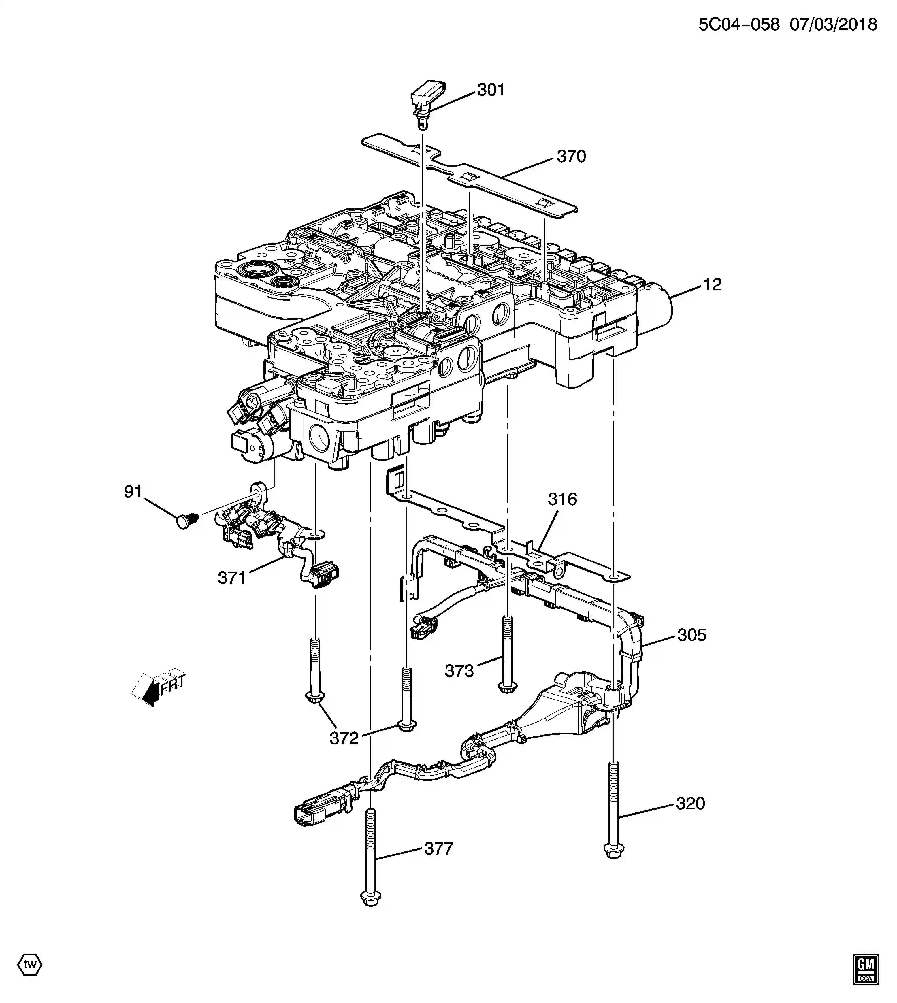 Chevrolet Tahoe 5th Generation Automatic transmission (mht) (10l80 ...