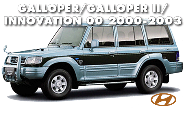 GALLOPER/GALLOPER II/INNOVATION 00