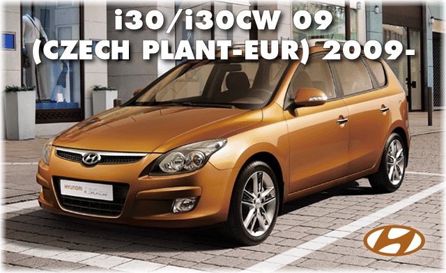 I30/I30CW 09(CZECH PLANT-EUR)