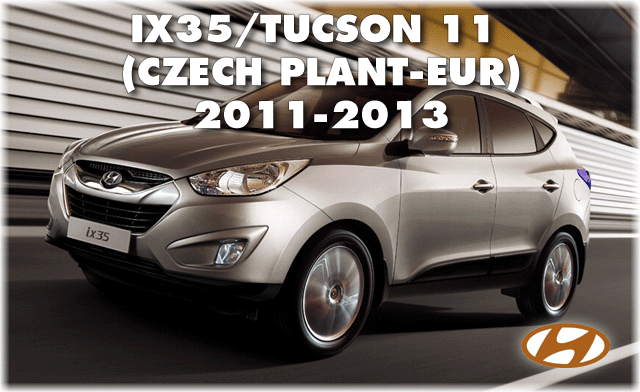 IX35/TUCSON 11(CZECH PLANT-EUR)