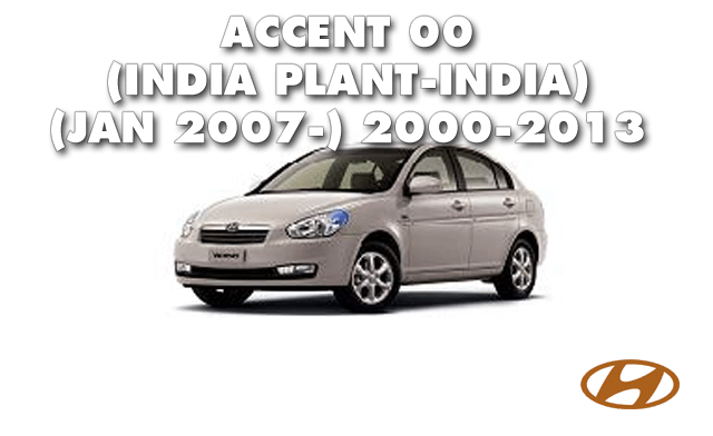 ACCENT 00(INDIA PLANT-INDIA): JAN.2007-