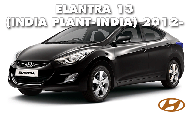 ELANTRA 13(INDIA PLANT-INDIA)
