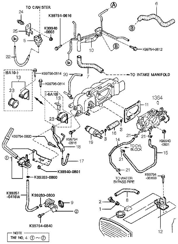EMISSION CONTROL SYSTEM KIA SPORTAGE 95 (19951998) [CEI]