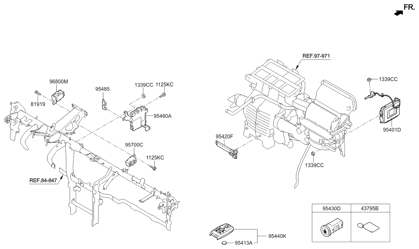 RELAY & MODULE (01/03) KIA SEDONA 14 (2014) [Canada]