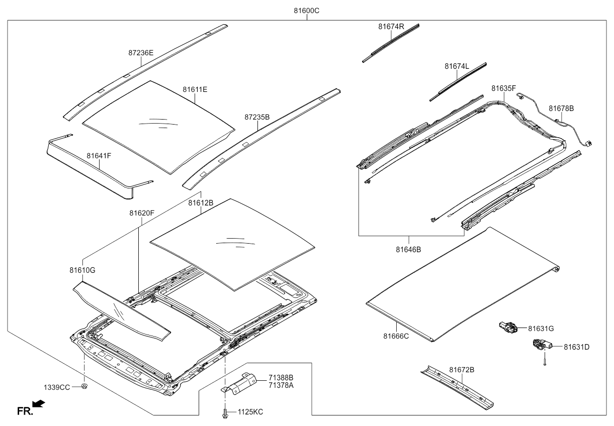 SUNROOF KIA SORENTO 15 (2014) [CIS]