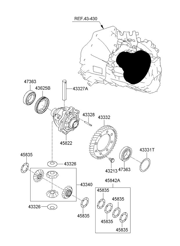 TRANSAXLE GEAR MANUAL (02/02) KIA CEED 12 (2013) [Australia]