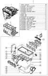 KIA AVELLA 98 (1998-1999) 短距离发动机和密封成套件